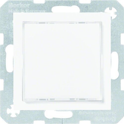 29538989 Berker LED-Lichtsignal polarweiß glänzend Produktbild Front View L