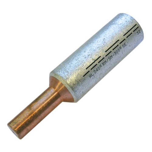 293972 Haupa Al Cu Pressverbinder 150/185 Produktbild Front View L