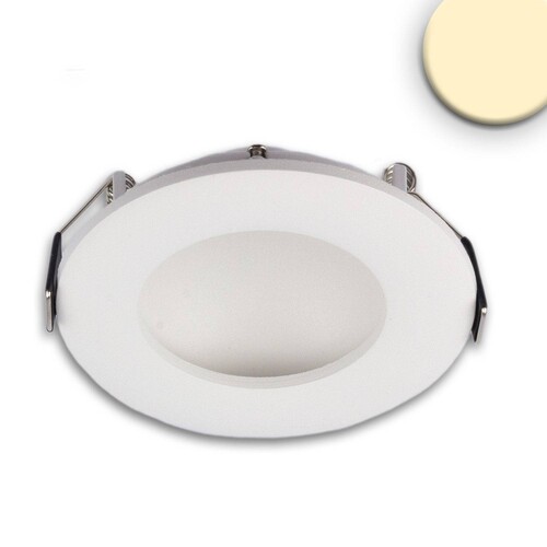 112427 ISOLED LED Downlight LUNA 6W weiss indirektes Licht warmweiss Produktbild