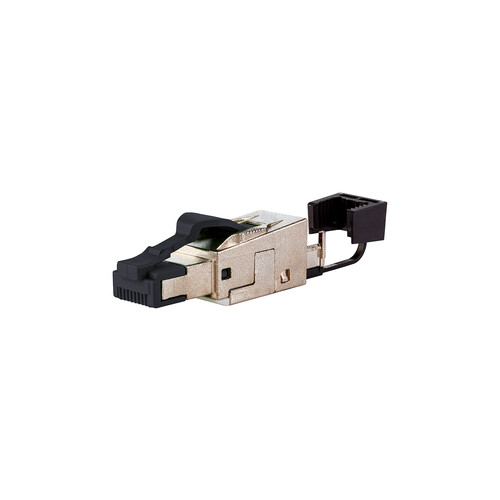 130E405032-E Metz Connect CAT.6A Stecker RJ45 Feldkonfektionierbar Werkzeuglos Produktbild Additional View 2 L