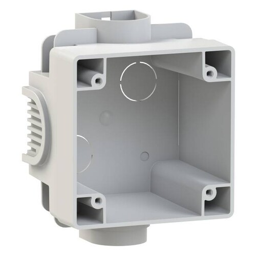 88300 PC-E Gehäuse Unterputzdose inkl.Schrauben Produktbild Front View L