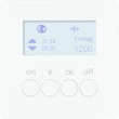 85745229 BERKER KNX Funk Q.x Zeitschalt- uhr, quicklink, polarweiß, samt Produktbild