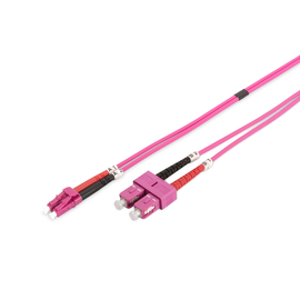 DK-2532-03/4 Digi LWL Patchkabel Duplex OM4 SC-LC 3m Produktbild