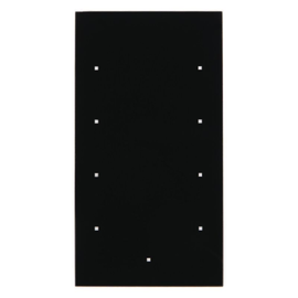 75144835 BERKER KNX TS Sensor 4-fach Komfort Glas schwarz Produktbild front M