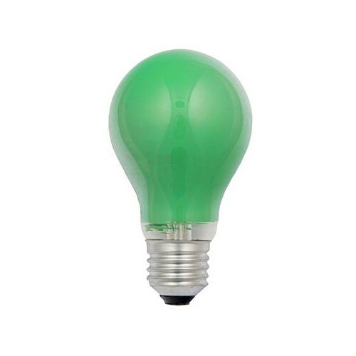 40241 Scharnberger Glühlampe 240V E27 15W Grün Produktbild