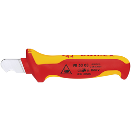 98 53 03 KNIPEX Abmantelungsmesser Produktbild front M