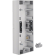 10439939 BERKER S.1 AP Gehäuse 3fach alu matt Produktbild front S