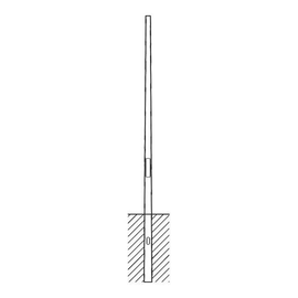 5NY2317-60KM00 SITECO Mast konisch 6m Durchmesser 76 Produktbild