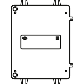 0151.2 ELSTA-MOSDORFER KHAS AP LEER HAUSANSCHLUSSKA. H320 X B250 X T150/IP44 Produktbild