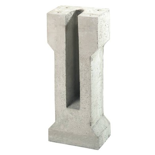 58370 E-TERM Betonsockel für Power-Port- Säule Produktbild Front View L