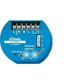 31100007 ELTAKO PL-SM1L Powerline Sensoreingang 1Kanal 53x43x25mm Produktbild