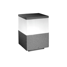 85040/20-A Leuchtwurm Pollaleuchte cubic out 200x200/H300 1xE27 Anthrazit Produktbild