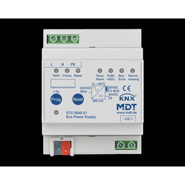 STC-0640.01 MDT KNX Spannungsversorgung mit Diagnosefunktion 4TE REG 640/1200mA Produktbild