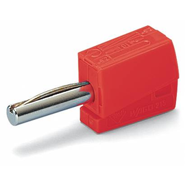 215-212 WAGO BANANENSTECKER 4MM ROT Produktbild