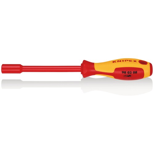 98 03 08 Knipex Steckschlüssel innensechskant Produktbild Front View L