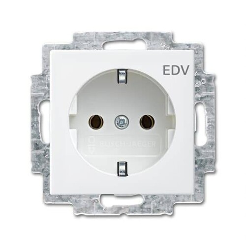 20 EUC/DV-914 Busch-Jaeger SCHUKO® Steckd.EDV, Balance Produktbild Front View L