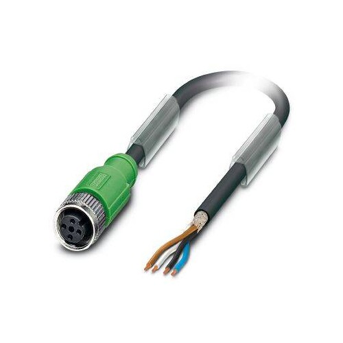 1515112 Phoenix SAC-4P-20,0-PUR/M12FS SH Sensor-/Aktorkabel, 4-polig, PUR M12 20m Produktbild