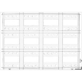 3542 Bticino Symbole Szena.Tast. ws Produktbild front M