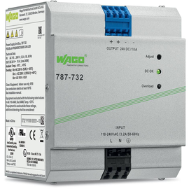787-732 WAGO ECO-NETZGERÄT 24V 10A PRIM.GETAKTET Produktbild front M