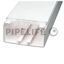 LFK601109010 Pipelife LFK 60x110mm,OT+UT Leitungsführungskanal reinweiß Produktbild