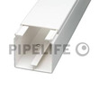 LFK60609010 Pipelife LFK 60x60mm OT+UT Leitungsführungskanal reinweiß Produktbild