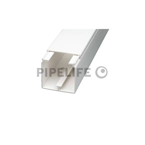 LFK60609010 Pipelife LFK 60x60mm OT+UT Leitungsführungskanal reinweiß Produktbild