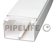 LFK60909010 Pipelife LFK 60x90mm,OT+UT Leitungsführungskanal reinweiß Produktbild