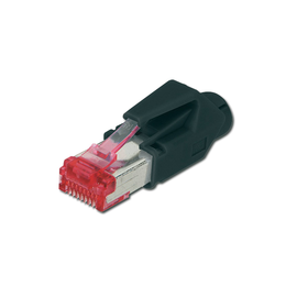 A-MO6-8/8-HRS Hirose Modular Plug RJ45 Hirose CAT6 8P8C Full Shielded CAT6 Produktbild
