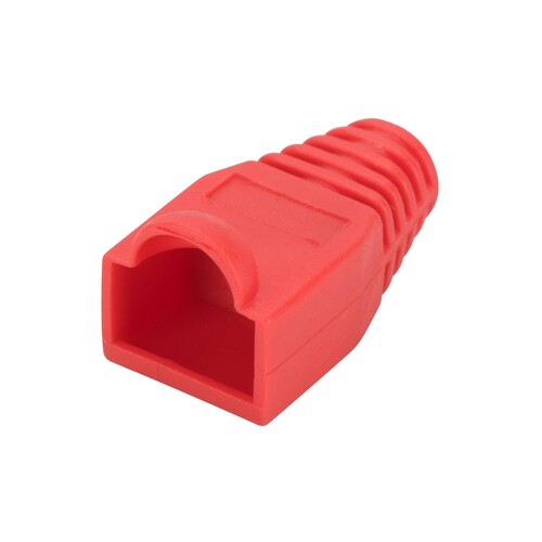 A-MOT/R/8/8 Assmann RJ45 Knickschutzhülle ROT 8P8C Knickschutzhü Produktbild Front View L