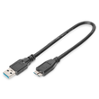 AK-300117-003-S Classic USB 3.0 KAB.A/STm.B/ST 0,25m UL zertifiziert,AW Produktbild front S