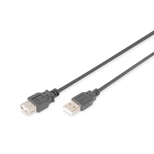 AK-300202-030-S Classic USB Verl. A/BUA/ST 3m UL zertifiziert,AWG28,2xges Produktbild