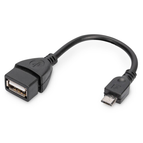 AK-300309-002-S Classic USB KAB. A/BUB/ST Micro 0,2 USB 2.0 Adapterkabel Produktbild