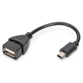 AK-300310-002-S Classic USB KAB. A/BUB/ST 5pin 0,2 USB 2.0 Adapterkabel Produktbild front M