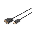 AK-340306-020-S Basic DisplayP.Kabel STDVI D ST 2m AWG 32, schwarz, Adapter Produktbild