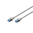 DK-1532-005 Digitus Patchk.Cat.5e 0,5m SF/UTP GRAU Premium Line AWG26/7 Produktbild