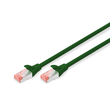 DK-1644-005/G Digitus Patchk. Cat.6 S/FTP 0,5m Grün AWG27/7  LSOH Produktbild