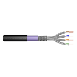 DK-1741-VH-10-OD Digitus Verlegekabel CAT.7 S/FTP1000m 4x2xAWG23/1, LS0H, 12 Produktbild front M