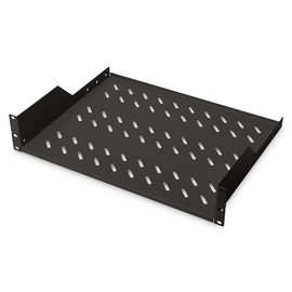 DN-19-TRAY-2-SW Digitus Fachboden 2HE T 350mm Schwarz 2HE T 350mm max.20Kg Produktbild