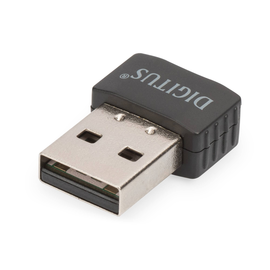 DN-70565 Digitus WLAN USB 2.0 Adapter 433Mbps 11AC, 2,4/5GHz Dual Band Produktbild