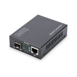 DN-82130 Digitus Media Conv.SFP/RJ45 Open Slot 10/100/1000Base T zu SFP Produktbild