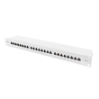 DN-91624S-EA Digitus CAT.6a  Patchpanel, 24xRJ45 19 1HE, RAL7035, LSA Produktbild