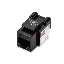 DN-93501 Digitus Keystone Jack CAT.5e RJ45 UTP LSA+ Leiste Produktbild front M