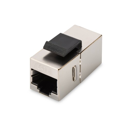 DN-93613-1 Digitus Modular coupler 1 1 RJ45 Cat6 1xRJ45 to1x RJ45 shielded Produktbild