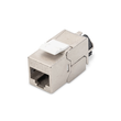 DN-93617-24 Digitus Keystone Jack CAT.6a RJ45 STP Toolless,Re-Embedded,Set=24St. Produktbild