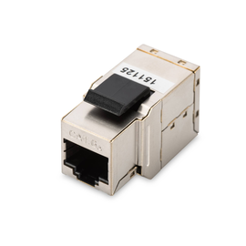 DN-93906 Digitus Modular coupler 1 1 RJ45 Cat6a 1xRJ45 to1x RJ45 shielded Produktbild