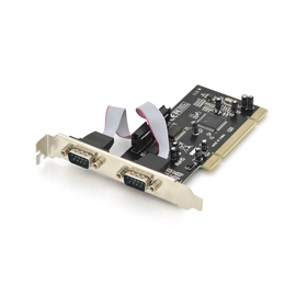 DS-33003 Digitus Card I/O 2xSERIAL PCI 2x DSub09pol. Produktbild