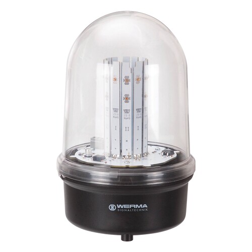 280.470.68 Werma LED-Hindernisfeuer BM 230VAC RD Bodenmotage Dauerlicht Produktbild