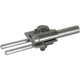 380116 DEHN FS-Klemme D 16mm Al z. 2-fach-Anschluss f. Rd 8-10mm Produktbild front M