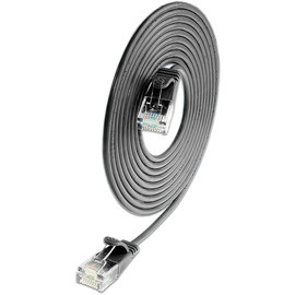 PKW-LIGHT-K6 0.15 SW Wirewin Slim by Wirewin KAT6 LIGHTpatchkabel rund   U/ Produktbild