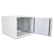 WCAB D 600X650X15U Wirewin 15HE 600X650mm Wirewin 2 teiliger Wandschra Produktbild front S